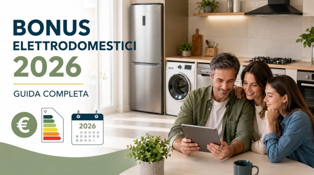 come ottenere il bonus elettrodomestici nel 2026